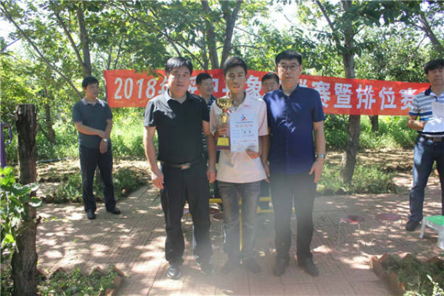 2018年辽宁省绥中县象棋联赛暨排位赛在百柳塘开赛