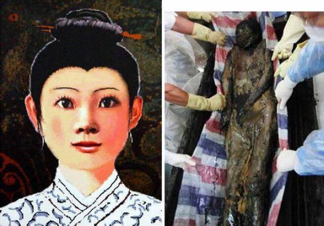 中国十大千年古尸复原照,貂蝉容貌的复原图是什么样的?