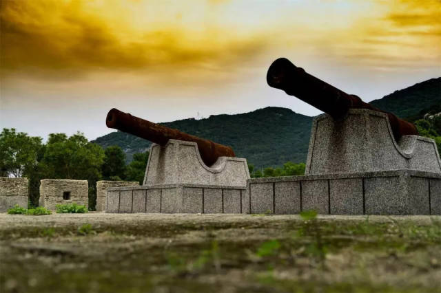 牵莱园与长山尾炮台