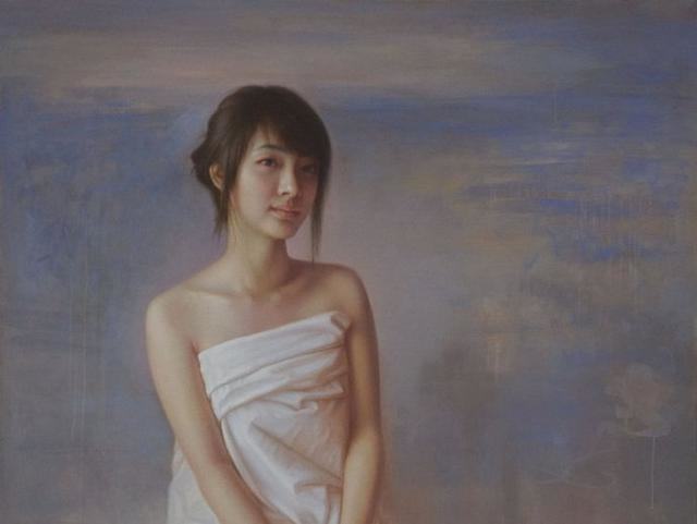 無落款 裸婦 中国美人画 油彩 世界顶级珍藏版古典人体油画欣赏,风韵十足美的不可方物_色彩