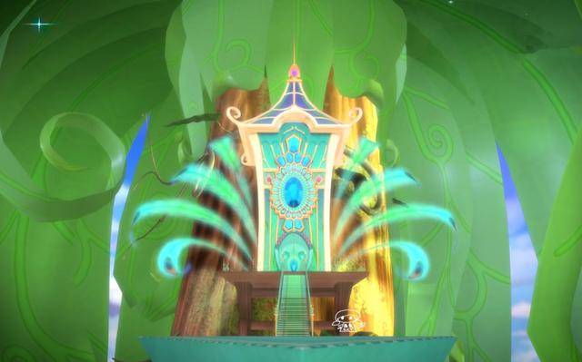 曼多拉在叶罗丽仙境使用的镜空间魔法,也在暗示孔雀的真实身份