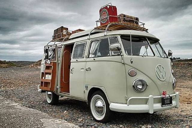 被玩透的大众!突然发现用一台面包车卖咖啡,也很潮!