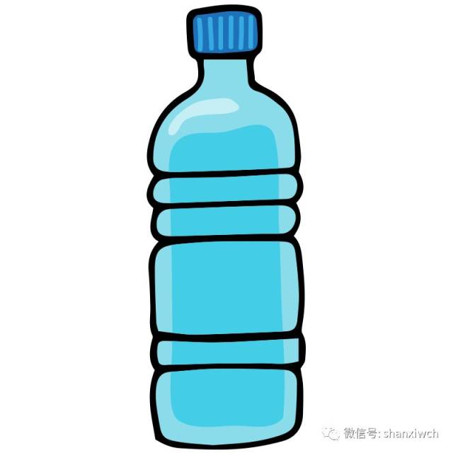 一瓶水简笔画简单图片