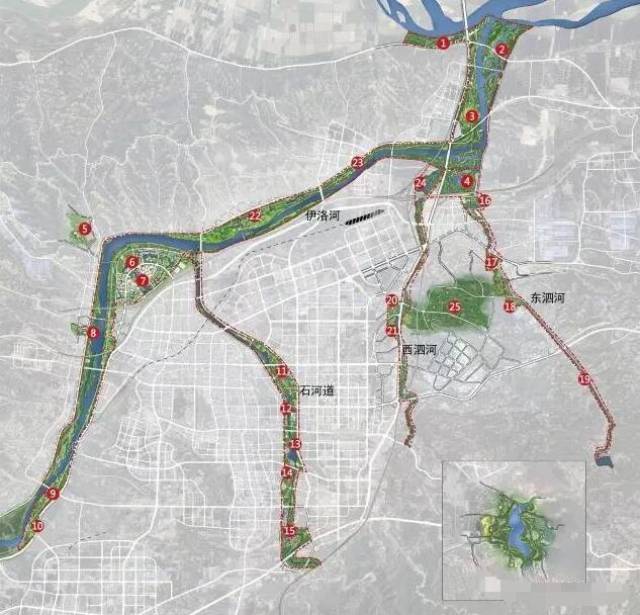 四河一库的水系景观工程专项规划,将巩义打造为水域靓城