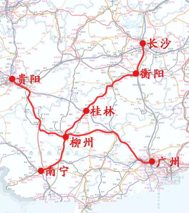 不驻在省会城市的铁路局 /不知要不要纪念一个/ 自1954年湘桂铁路建成