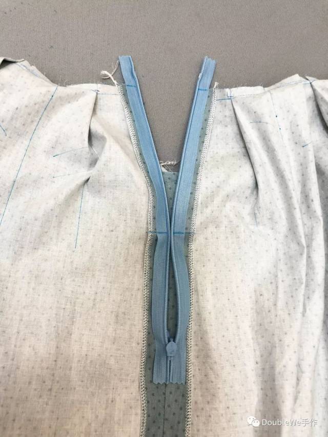 工字褶半身裙的图纸画法和制作过程