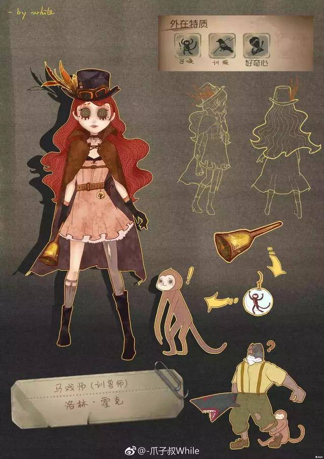 第五人格玩家自制时装,第五人格皮肤图片,第五人格大赛人物_大山谷图库