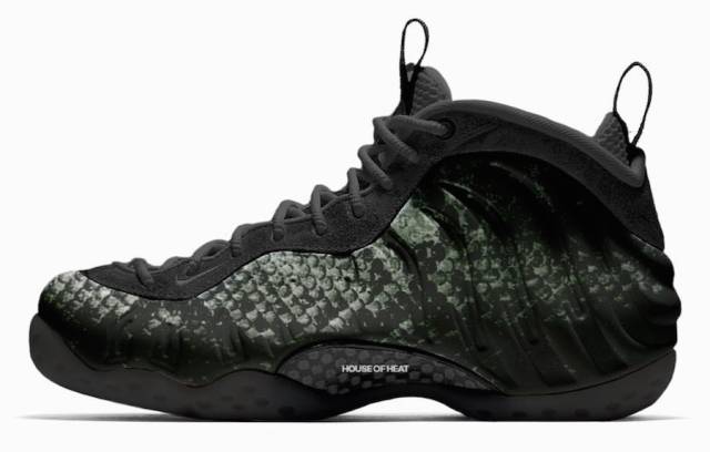 foamposite one snakeskin