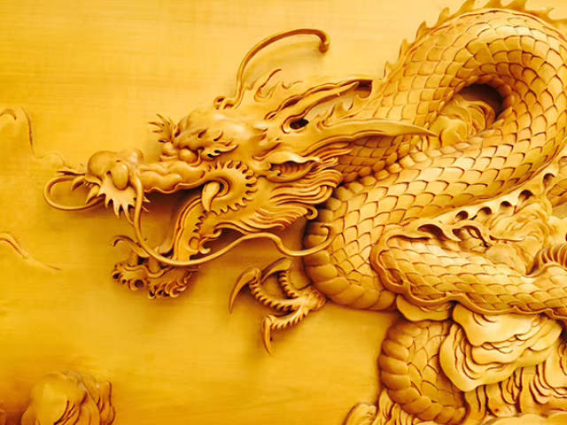 匠心雕龙——黄小明木雕艺术中的龙文化_龙的