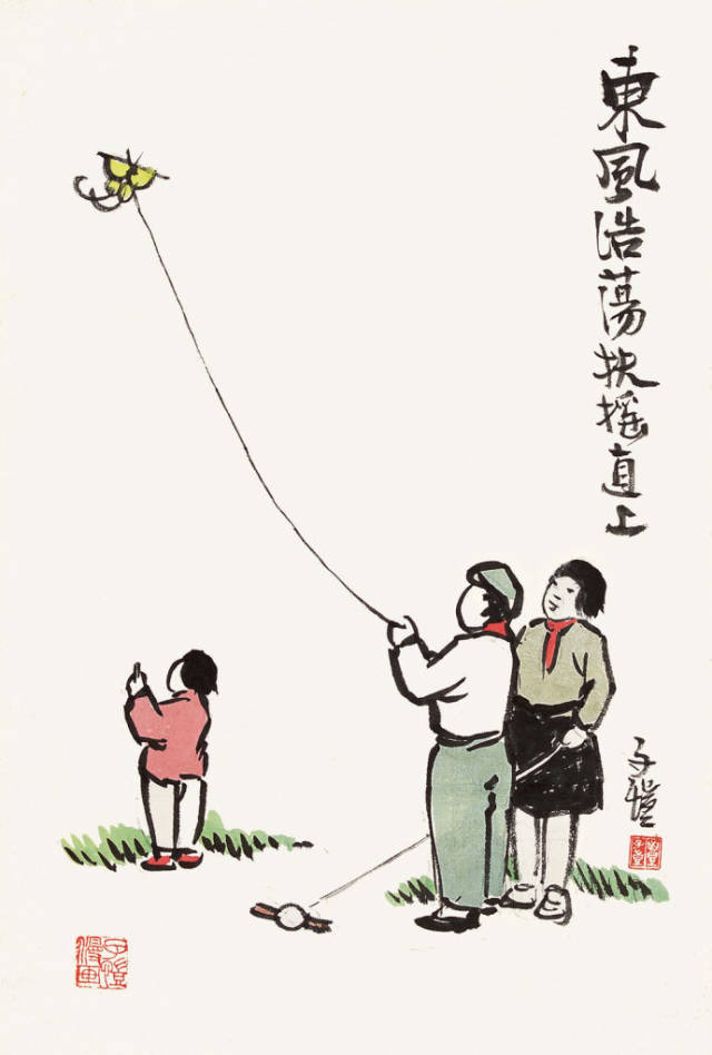 丰子恺的画,简易朴实,越读越喜欢