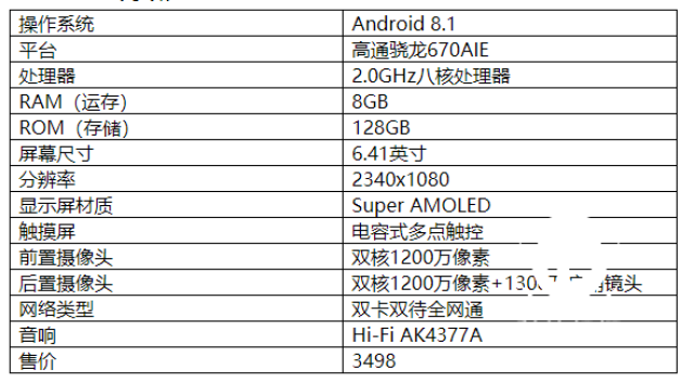 x23vivo参数配置图片