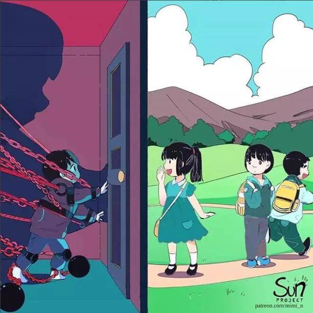 这组插画,现实得有点可怕!