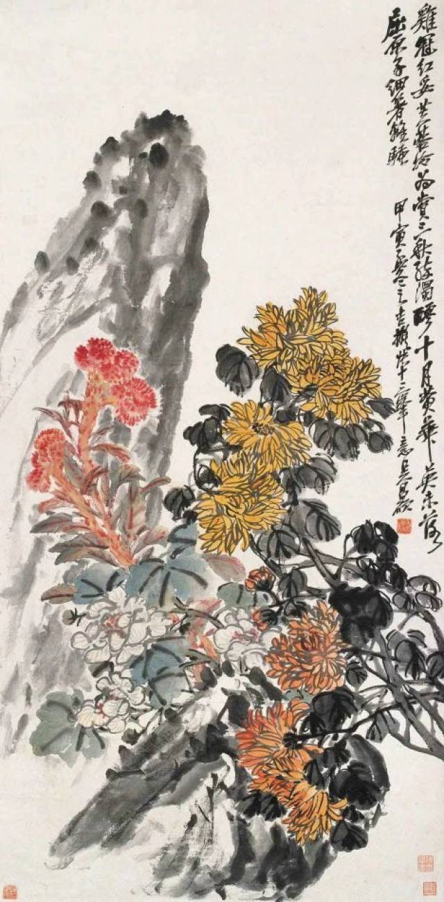 金秋赏菊:大师笔下美丽的菊花!