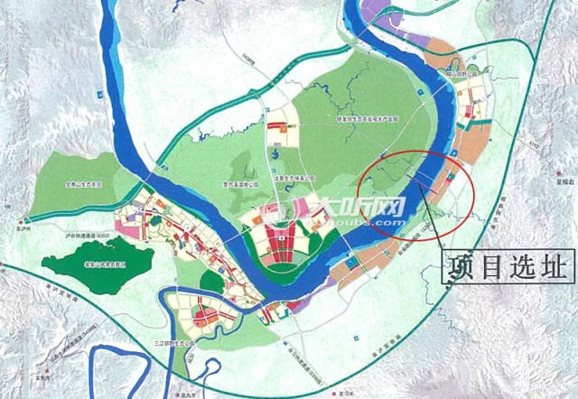 泸州长江五桥占地规划图片