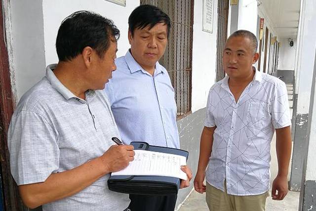 涡阳县石弓学区进行开学工作督导检查