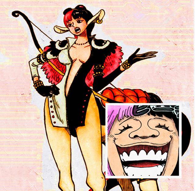 海贼王:四皇凯多海贼团里的女性角色颜值都很高,美丽且个性十足