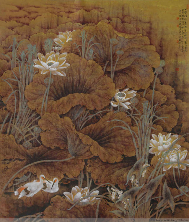 中国画家刘德功工笔画作品选欣赏(2)
