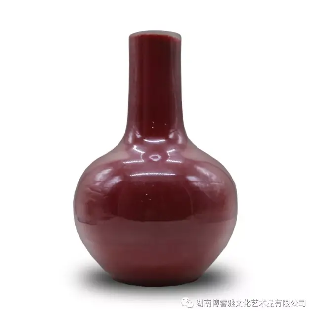 品鉴：霁红釉天球瓶_搜狐网