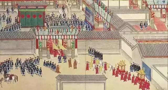 皇帝结婚看过吗?图文再现:光绪皇帝结婚典礼现场_搜狐网