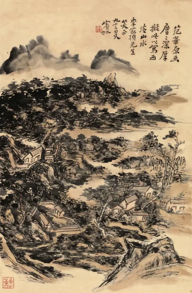 大师谈艺】黄宾虹：山水画作品中笔墨意境美_搜狐网