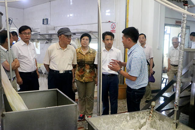 绿色农业特产发展中心专家到新田调研大豆产业发展