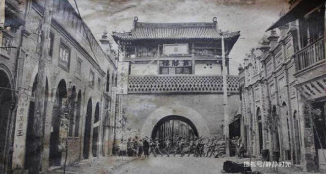 老照片,被日军侵占时期的保定城-历史频道-手机搜狐