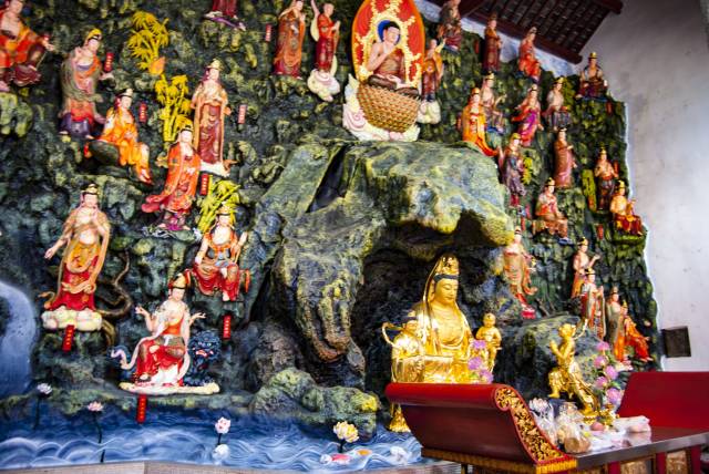 徐州云龙山大士岩寺,欣赏大师书法及千年古柏,玉带观音全国唯一