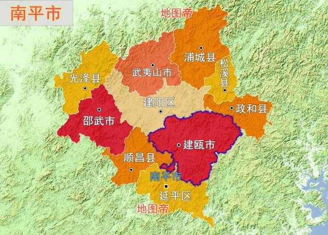 建瓯市小松镇地图图片