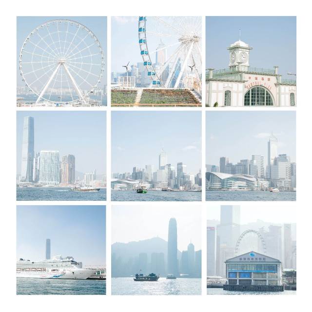 九宫格香港 城市旅行摄影集