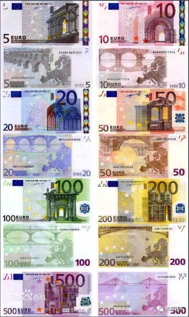 100欧元图片是哪个建筑图片