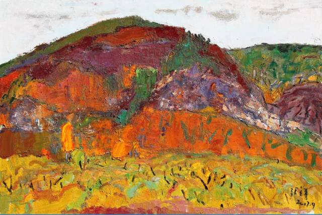 【展览】2018"游牧与漂流"—张立平油画作品展(附作品)