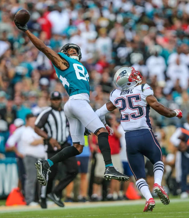 精彩视频 | nfl第2周最佳镜头:美洲虎外接手科尔的逆天单手接球