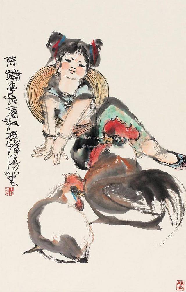 当代唐伯虎——海派画坛巨匠程十发_手机搜狐网