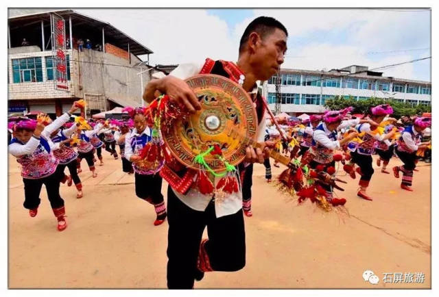 石屏这届野生菌文化旅游节超惊艳跳烟盒舞赏古羽石吃菌子燃爆了