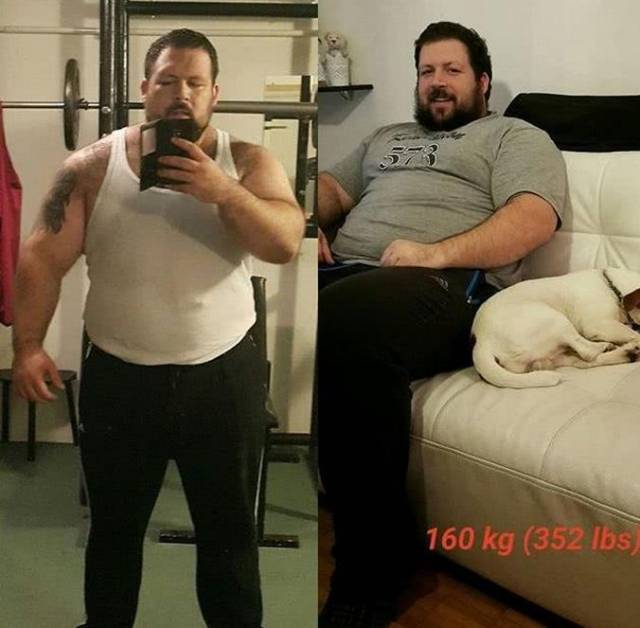 300斤壮汉刷脂后腹肌犹如刀刻!