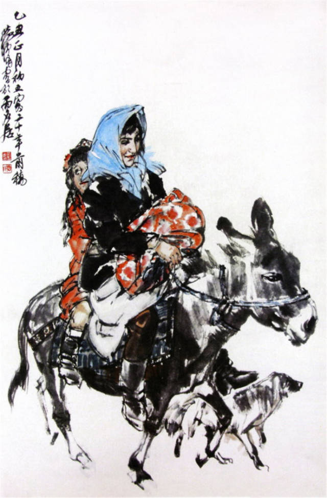 中国绘画大师黄胃绘画作品欣赏
