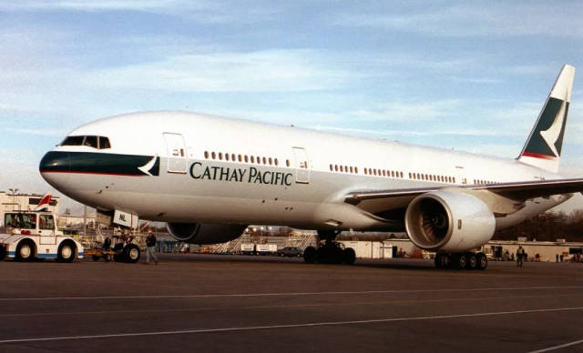 昨天,全球第一架777最后一飞!