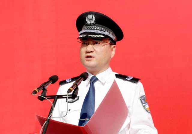 甘肃省公安厅举行第三届敦煌文博会安保誓师动员大会