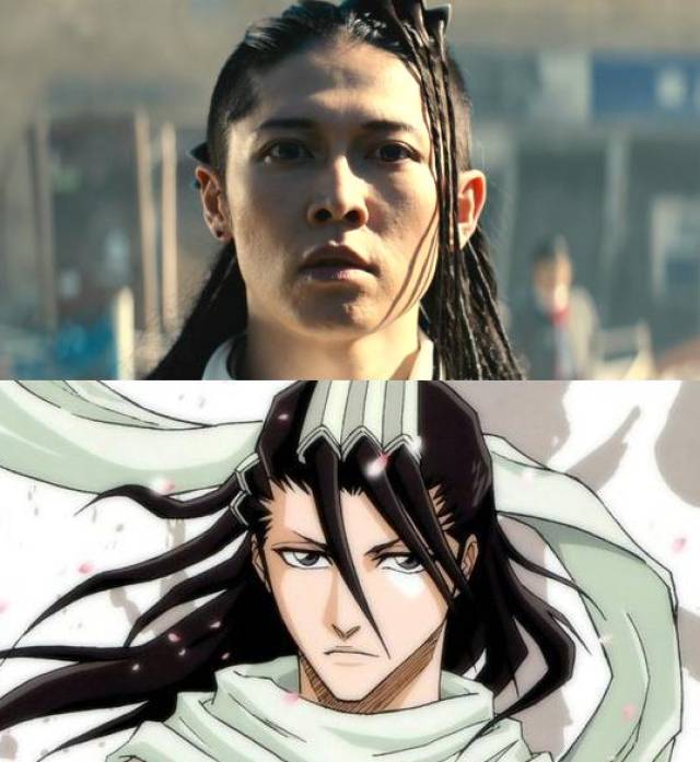《死神》真人版和动漫对比,朽木白哉像漫展随便拉过来的coser