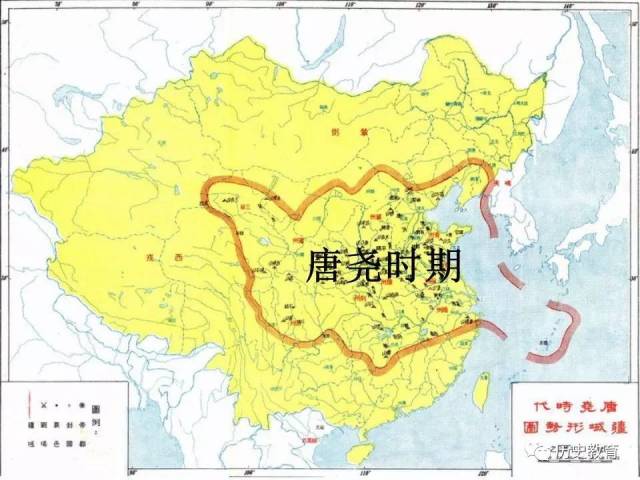 中国历史朝代疆域图