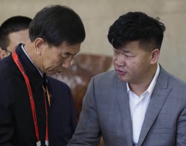 中投文旅董事长郭荣林出席山西旅发大会,总经理李明明陪同,与太原市