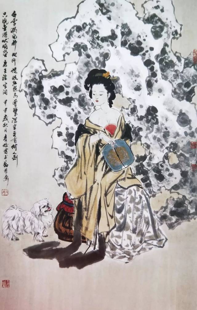 报名|顾青蛟 写意仕女与花鸟网络班招生(10月10日开课)