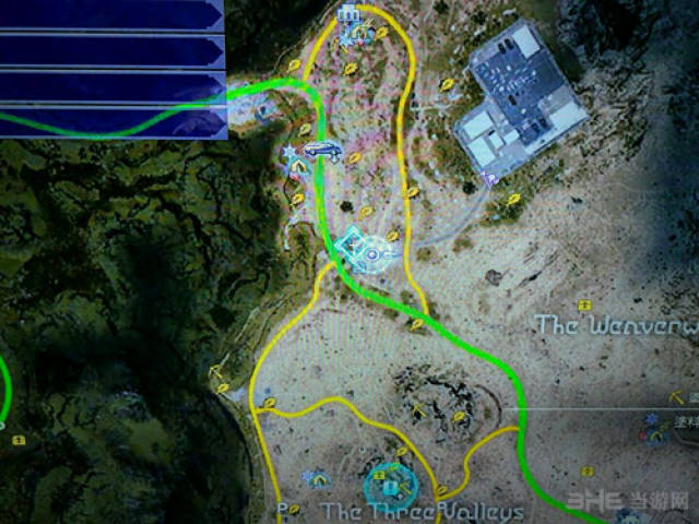 最终幻想15迷宫位置图图片