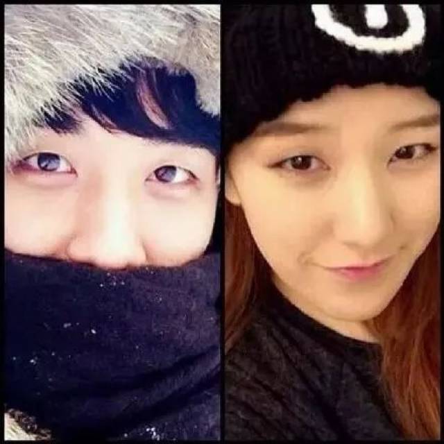 李胜利和李汉娜对比 有点双胞胎味道