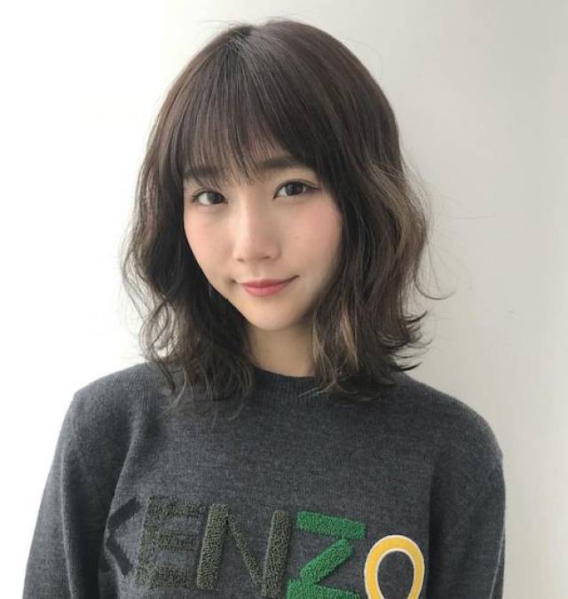 百搭齐肩发的100种造型,显瘦显白没商量!