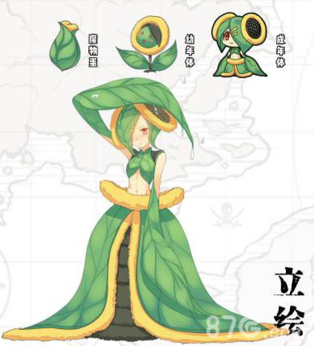 那么 牧羊人之心魔物娘 魔物娘图鉴  同时具有人类和动植物,矿物,魔法