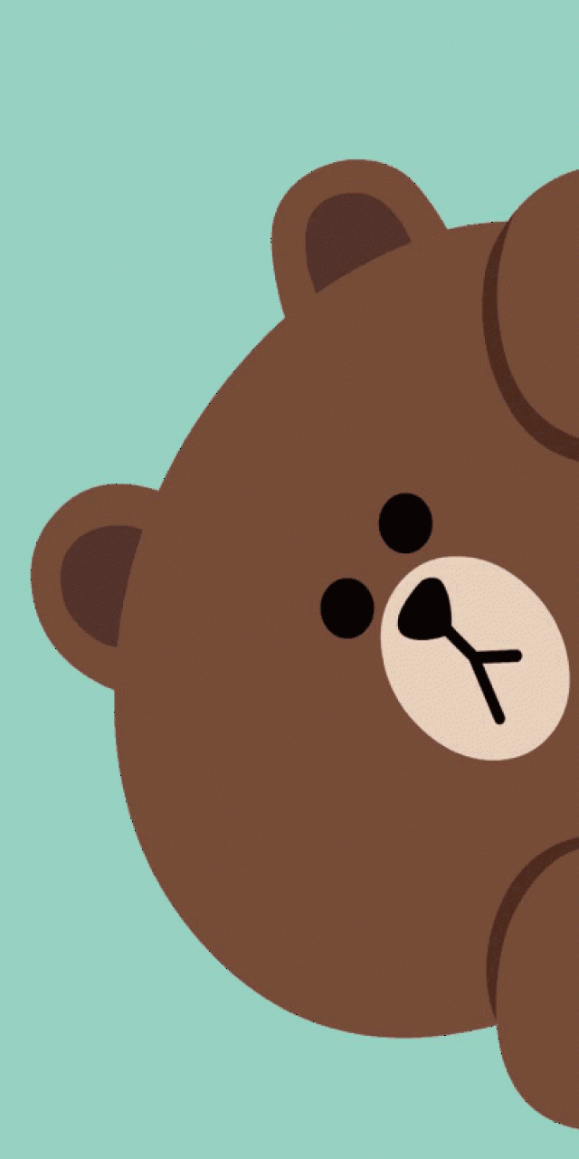 布朗熊动态屏保图片