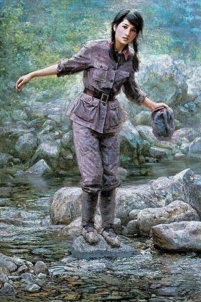 最美红军女战士图片