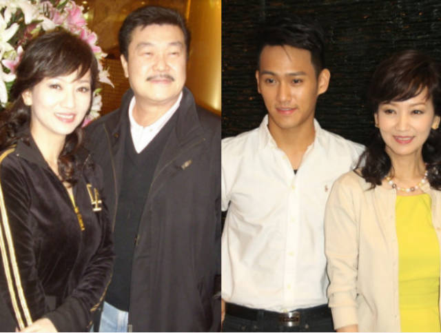 赵雅芝一家三口近照曝光!黄锦燊男人味十足,儿子偏"小鲜肉"