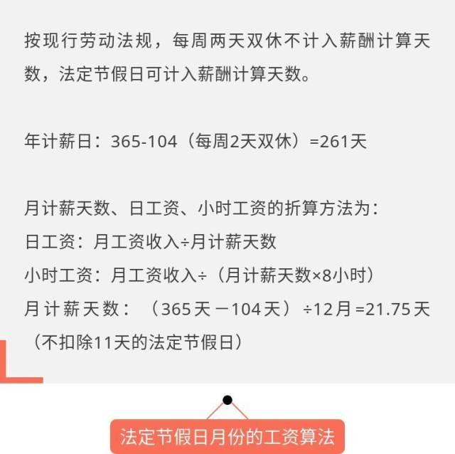 遇上中秋國慶兩個法定節假日,工資該怎麼算?